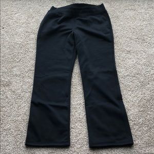 Black under armour sweatpants
